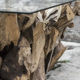 Teak Root Rectangular Coffee Table