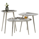 Abstract Low Side Table